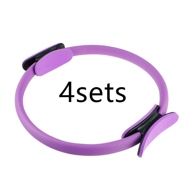 Exercise Pilates ring with padded handles