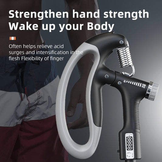 Hand exerciser for grip strength and forearm training