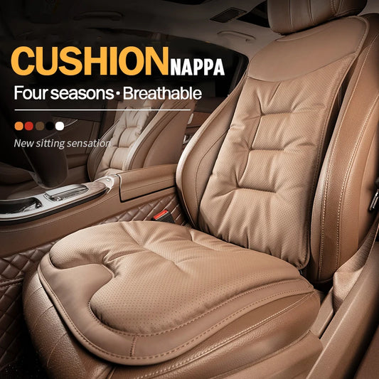 Leather Cars Seat Waist Cushion Covers