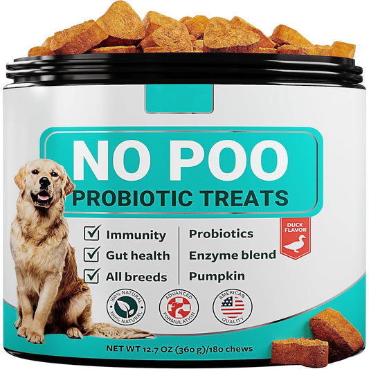 Pet probiotic chewable tablets for dogs
