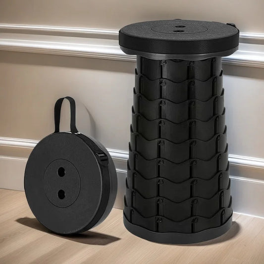 Portable Telescopic Folding Stool Suitable for Hiking