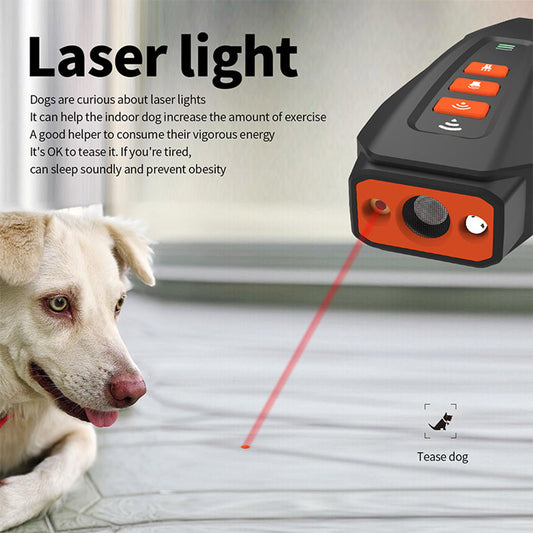 Rechargeable ultrasonic dog bark stopper