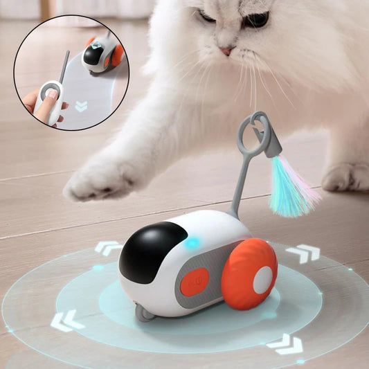 Remote control interactive cat car toy