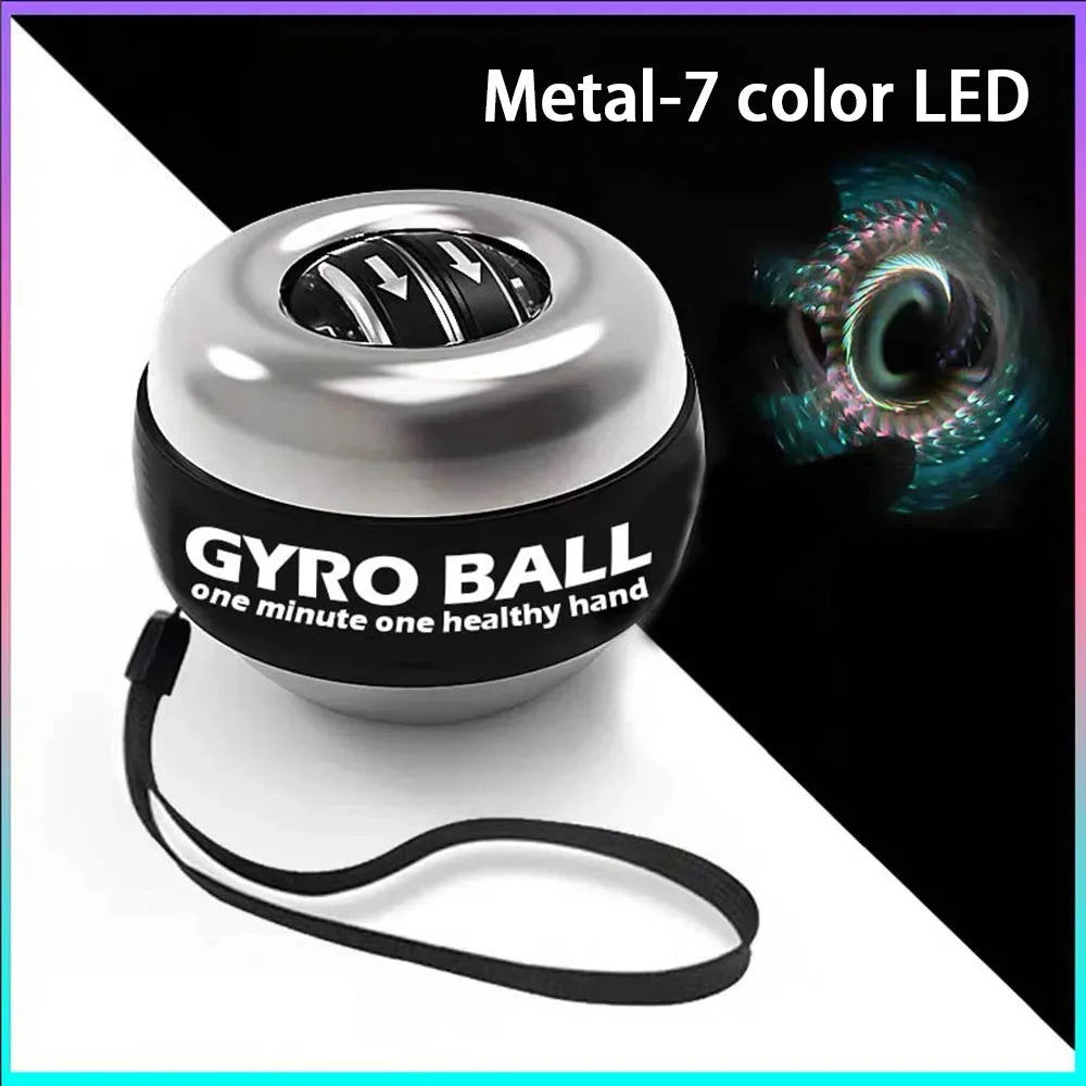 Power Gyro Ball Wrist & Forearm Strengthener Exercise Device