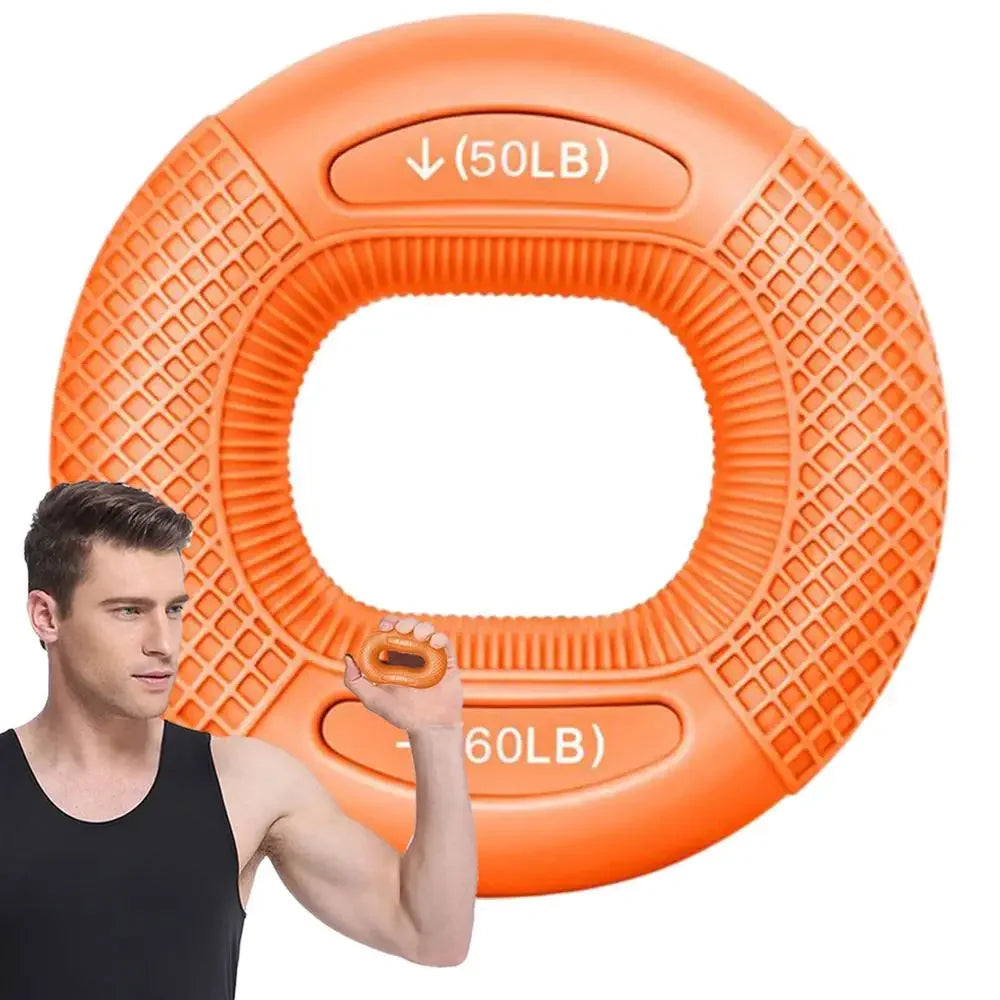 Silicone Hand Grip Strengthener Ring for Finger & Wrist Exercise