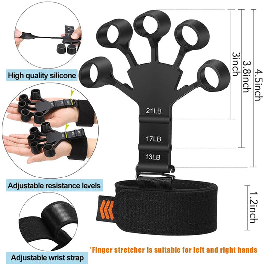 Wrist and forearm strengthener hand exerciser