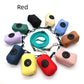 Compact dog poop bag holder for leash