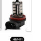 RGB LED fog lights with remote control for car