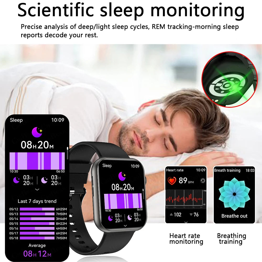 1.90 inch HD touch screen smart watch