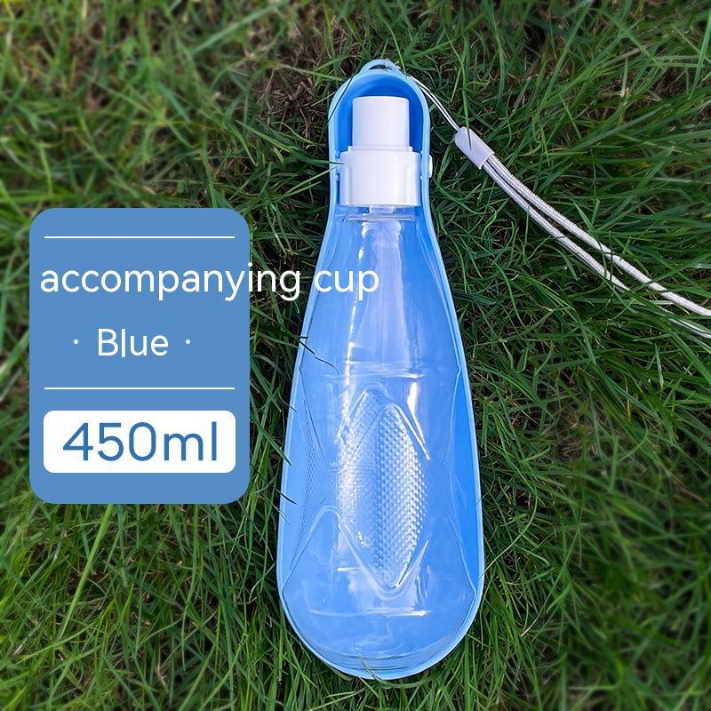 550ml outdoor travel dog drinking bottle