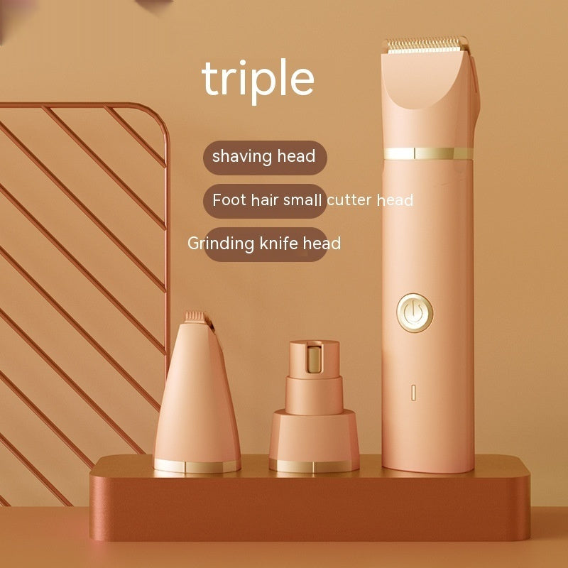 USB rechargeable pet hair trimmer for dogs and cats