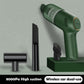 Portable mini car vacuum cleaner with USB charging cable