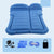 SUV inflatable car mattress with pillows and air pump for travel and camping