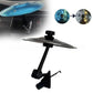 Car mini cymbal drum dashboard decoration accessory in silver and gold