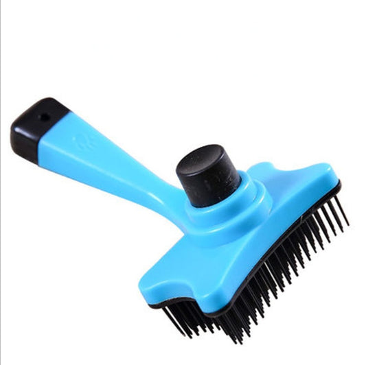 Dog and cat grooming comb for knot removal