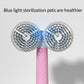 Double head pet grooming brush for loose hair removal