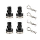 Metal magnetic car decor accessory set with strong magnet for vehicle decoration