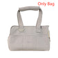 Beige nylon canvas pet carrier bag for small dogs