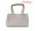 Beige nylon canvas pet carrier bag for small dogs