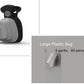 Portable dog waste scooper for outdoor walks