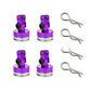 Metal magnetic car decor accessory set with strong magnet for vehicle decoration