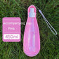 550ml outdoor travel dog drinking bottle