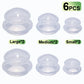 3 4 6 piece silicone cupping therapy set