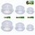 3 4 6 piece silicone cupping therapy set