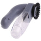 Portable pet hair vacuum remover brush for dogs and cats