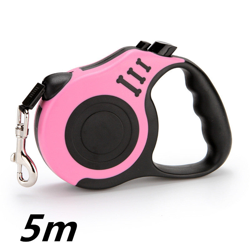 Automatic retractable pet leash for small dogs