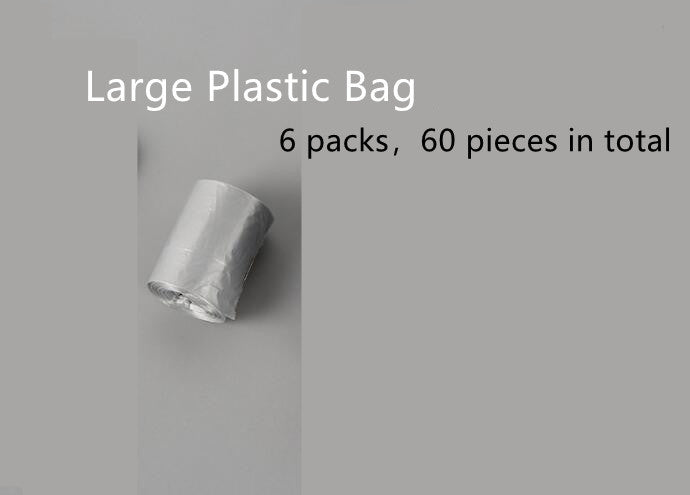 Portable dog waste scooper for outdoor walks