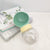 Portable dog water bottle with food bowl for travel