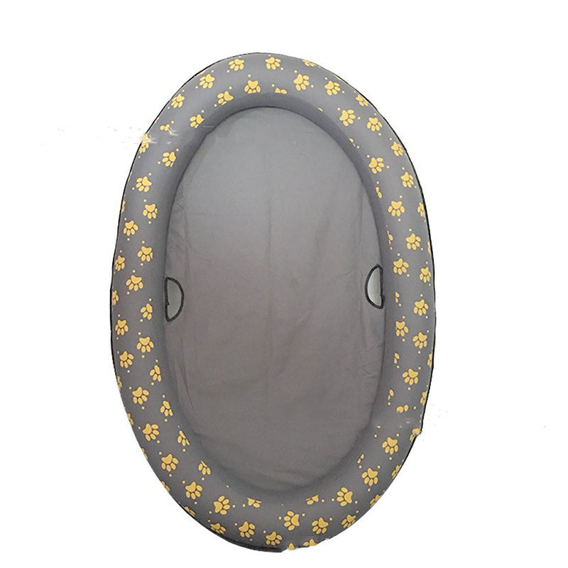 Portable dog swimming pool float for summer