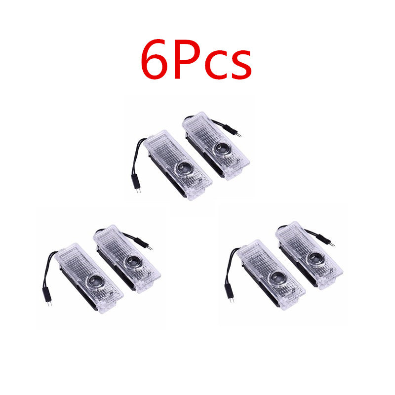 Car LED projection door light courtesy lamp