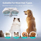 Self cleaning grooming brush for cats and dogs
