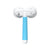 Double head pet grooming brush for loose hair removal