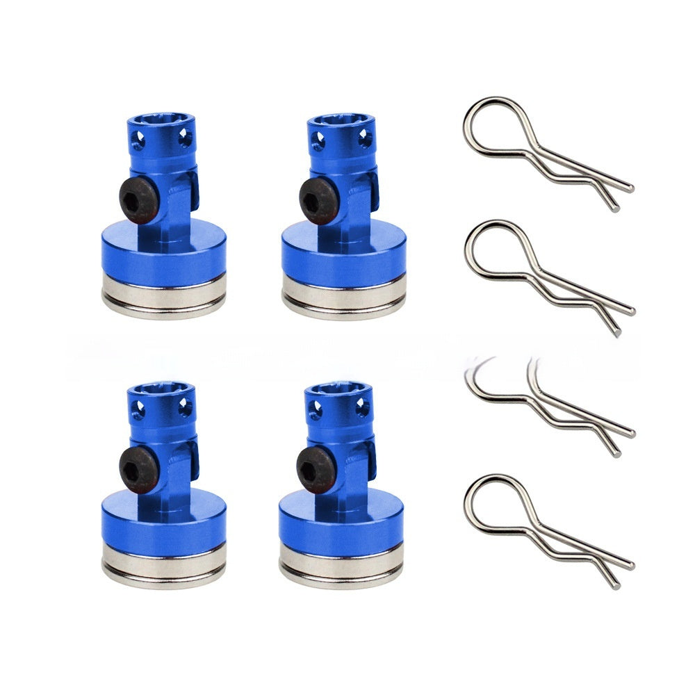 Metal magnetic car decor accessory set with strong magnet for vehicle decoration