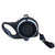 Portable dog leash with water bottle and cup