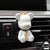 Cute bear car air vent perfume air freshener clip with essential oil