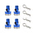 Metal magnetic car decor accessory set with strong magnet for vehicle decoration