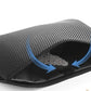 Waterproof double layer cat litter mat with honeycomb litter trapping design