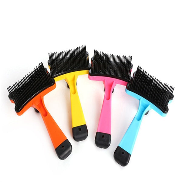 Dog and cat grooming comb for knot removal