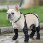 Non-slip dog paw boots for walking