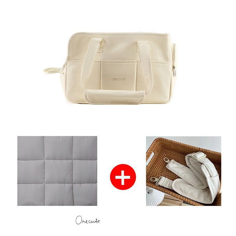 Small dog carrier tote bag for travel