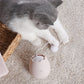 Interactive cat toy with rolling ball