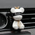 Cute bear car air vent perfume air freshener clip with essential oil