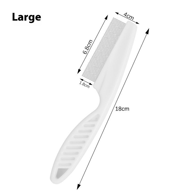 Gentle cat grooming comb for floating fur