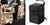 PU leather waterproof car seat back organizer with tray and storage pockets