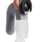 Portable pet hair vacuum remover brush for dogs and cats
