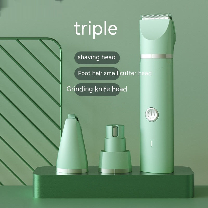 USB rechargeable pet hair trimmer for dogs and cats